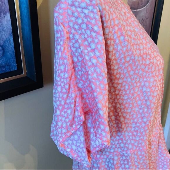 Nanette Lapore orange Blouse size L BNWT - Picture 2 of 10